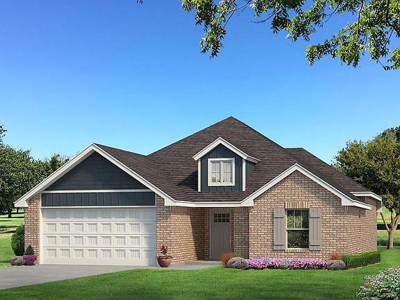 Homes by Taber Drake Brick Elevation - Navy Blue