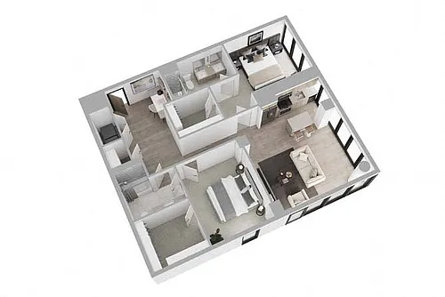 Floor plan 2B04