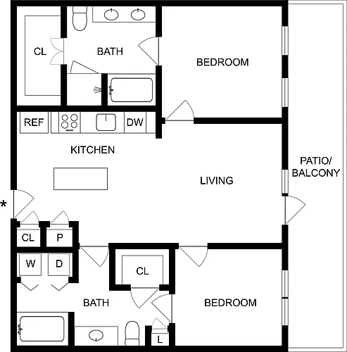 Floor plan B2F