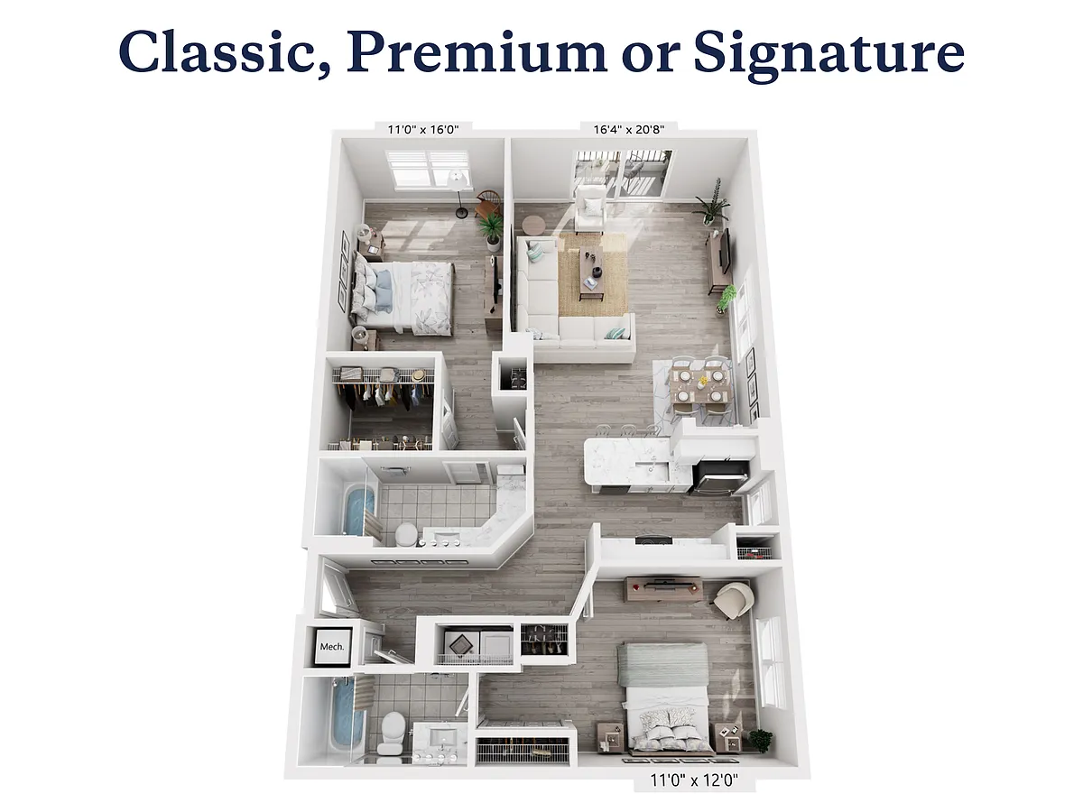 Floor plan Ocean