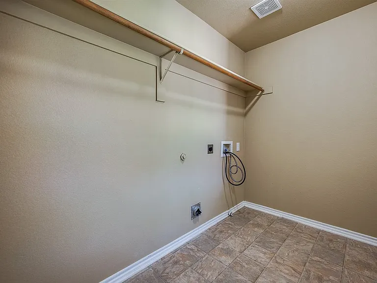 laundry area