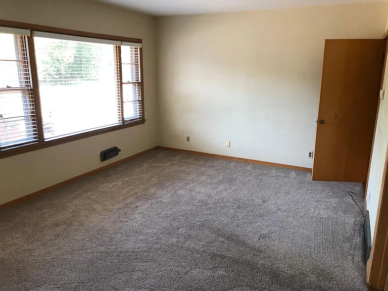 Large Living Room with storage closet