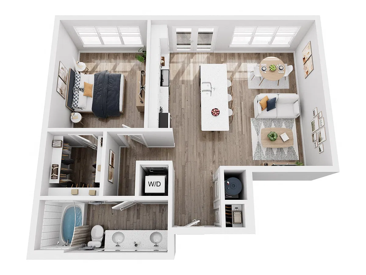 Floor plan A4B