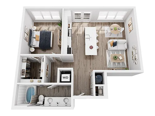 Floor plan A4B