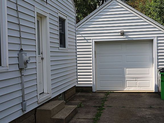 Side entry & garage