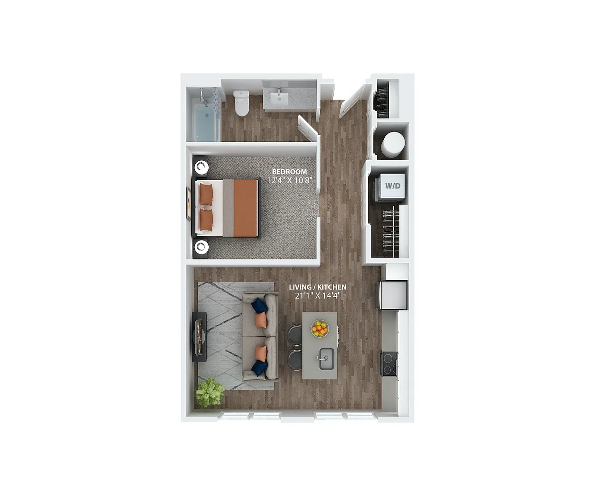 Floor plan Hampton S2