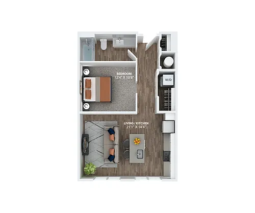 Floor plan Hampton S2