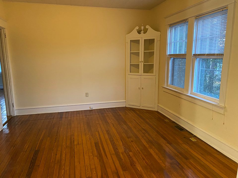 dining rm with built in china cupboard
