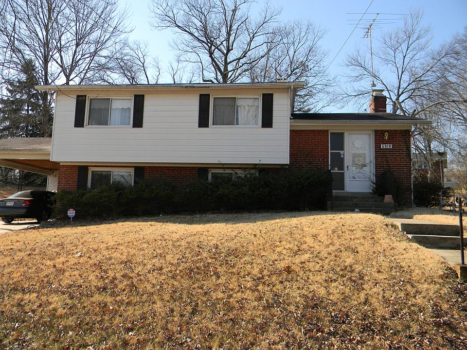 Front yard in the winter