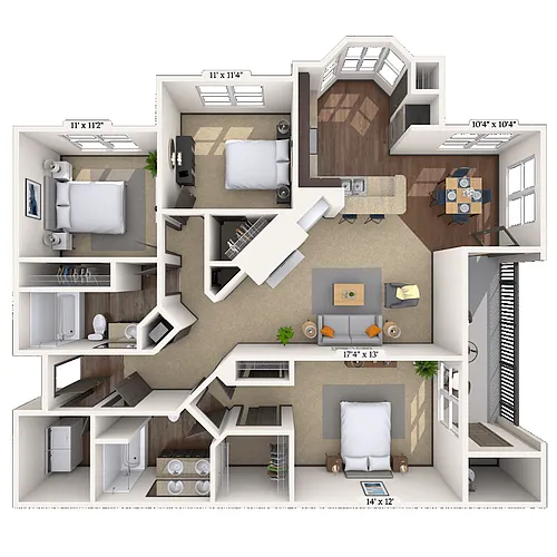 Floor plan Clarion