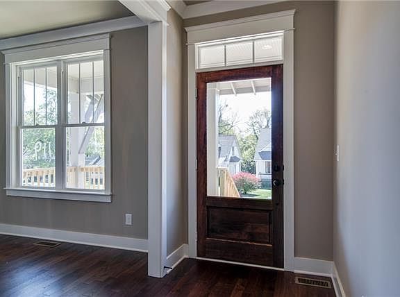 Entry way with Office/Formal Dining Space