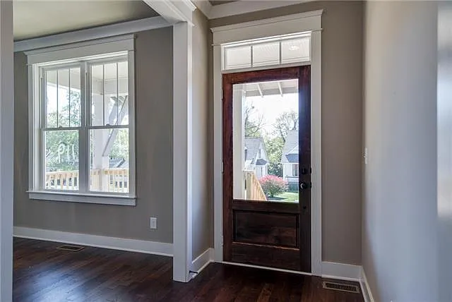 Entry way with Office/Formal Dining Space