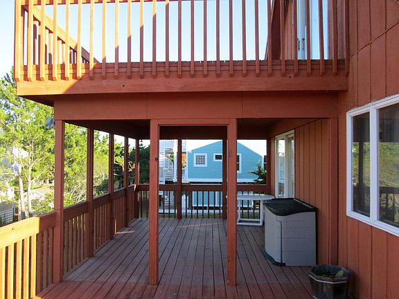 open and screen porches