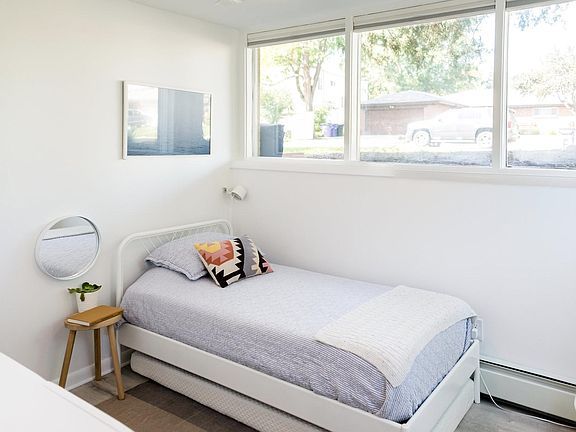 Garden-level bedroom