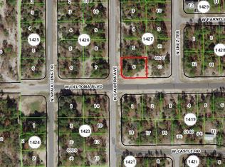 10515 N Caldera Ave, Citrus Springs, FL 34433