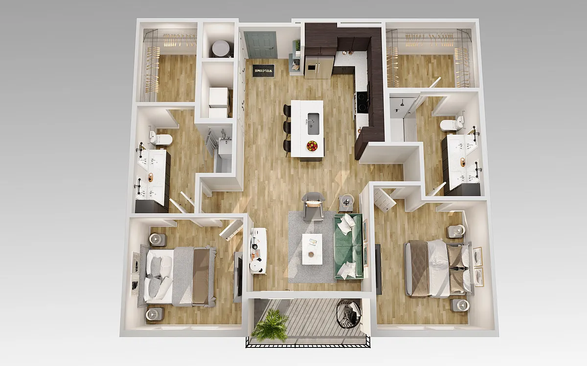 Floor plan Optima I