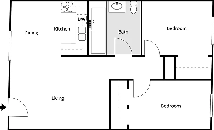 Campus Walk Apartments — Photo 42