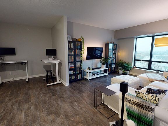 Living Room and Office