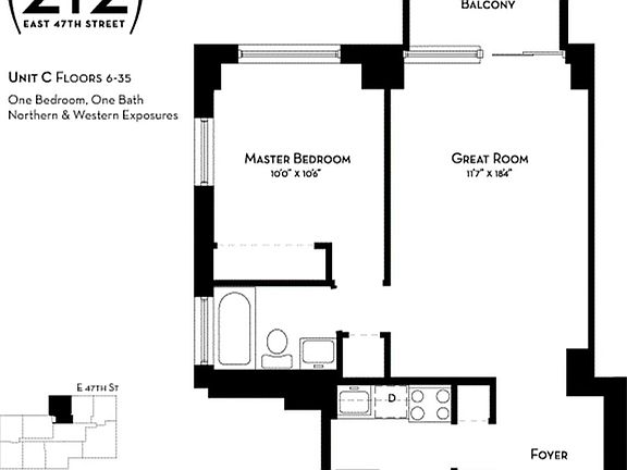 2nd image of 212 E 47th Street 25c #25C