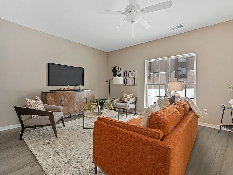 Living Room Layout at Vicinity Apartments