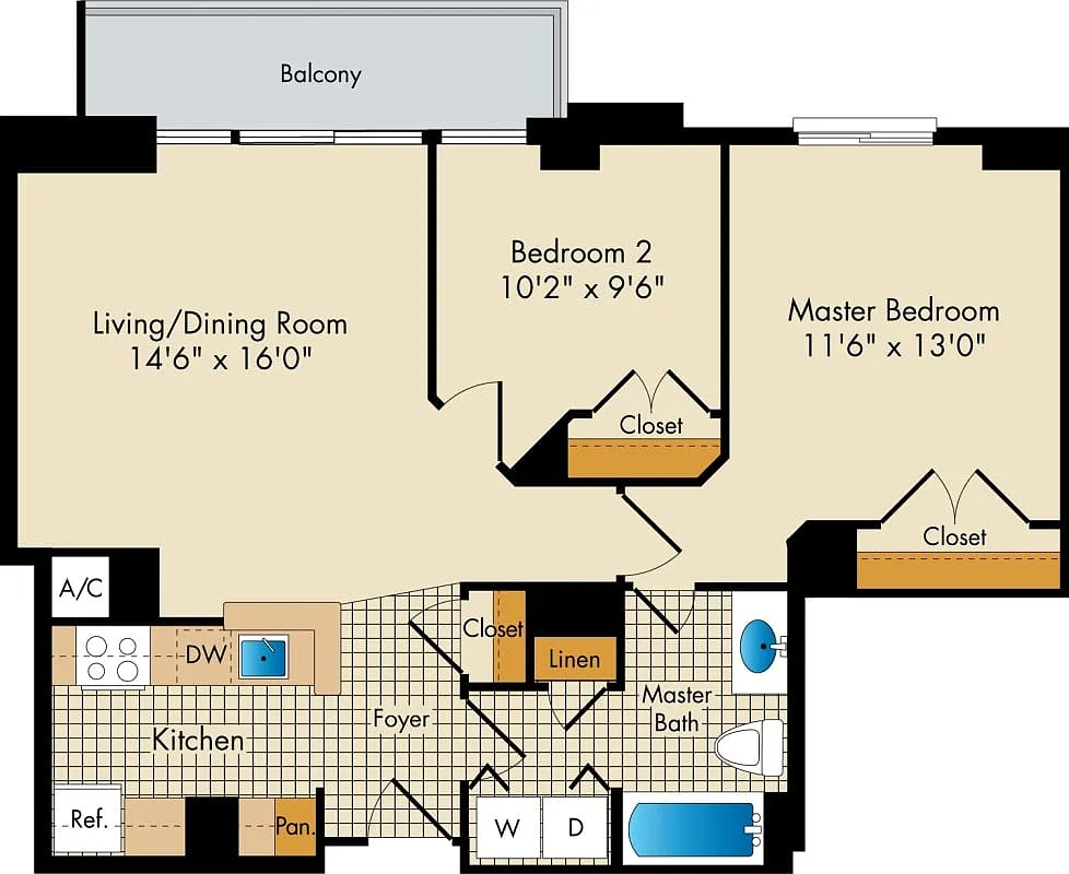 Floor plan Pooks Hill