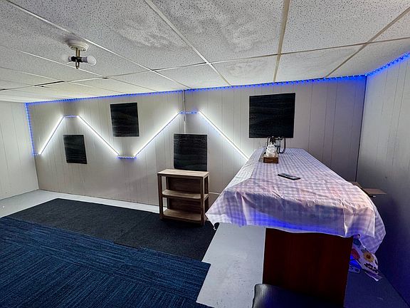 partially finished basement
