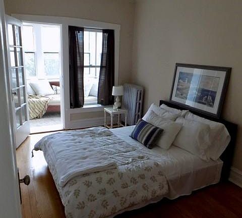 Back Bedroom with back porch