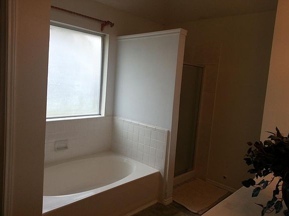 Master Bathroom, large garden tub, separate shower, double s