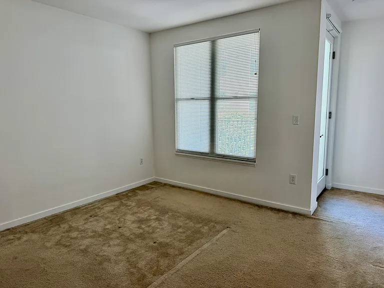 Bedroom with private access.