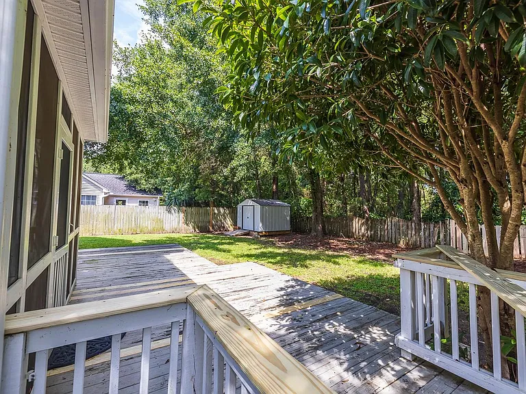 Back deck
