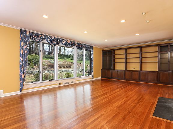 Living Room with Custom Built-