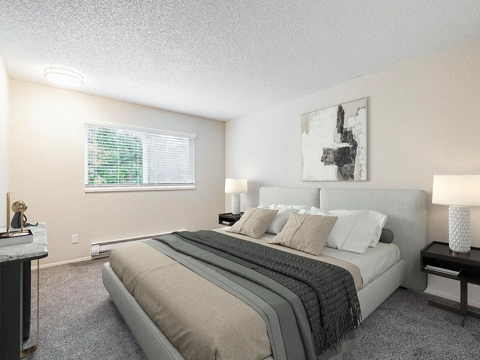 2 Bed 1 Bath - Bedroom