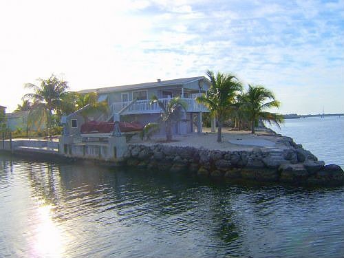 View from across canal