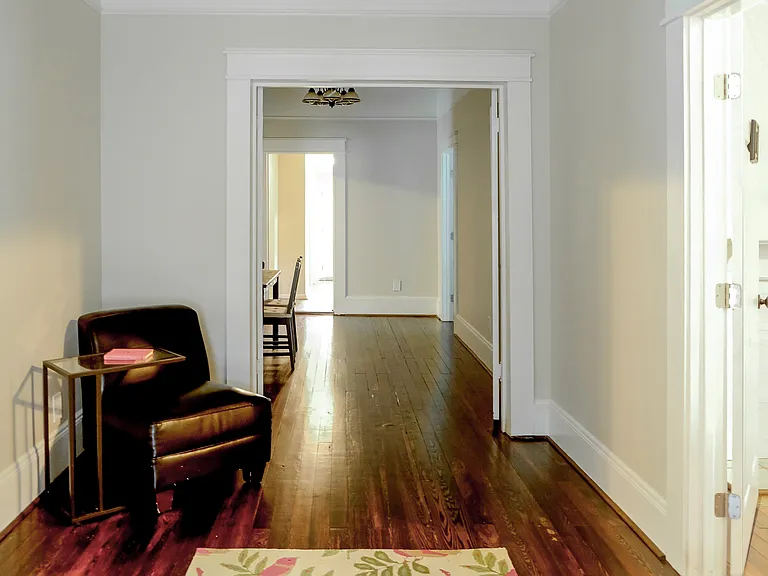 The front entrance hall