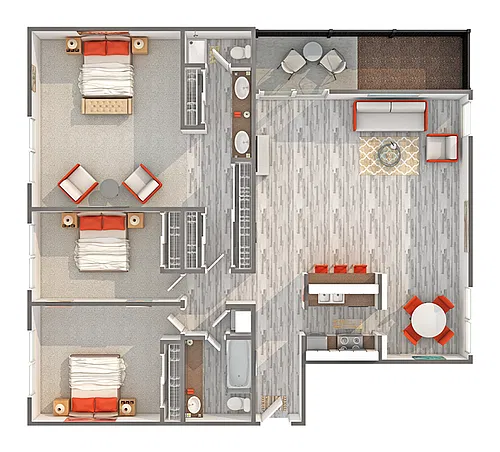 Floor plan Jasmine