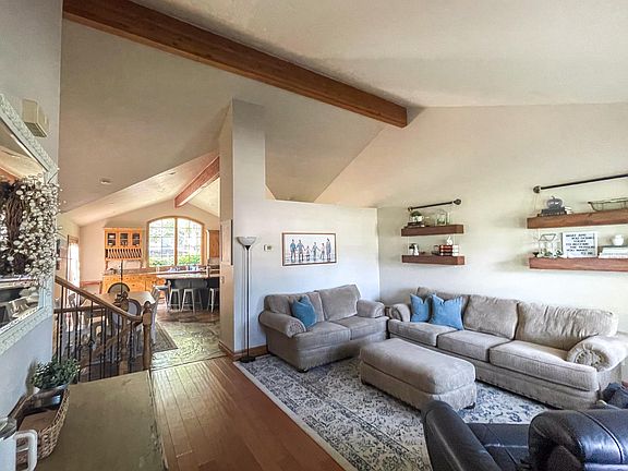 Livingroom with entry to kitchen.