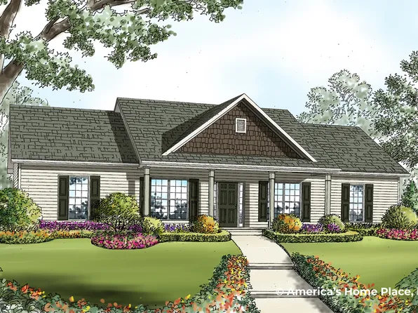 Bedford A Plan, Oxford, AL: Build On Your Lot