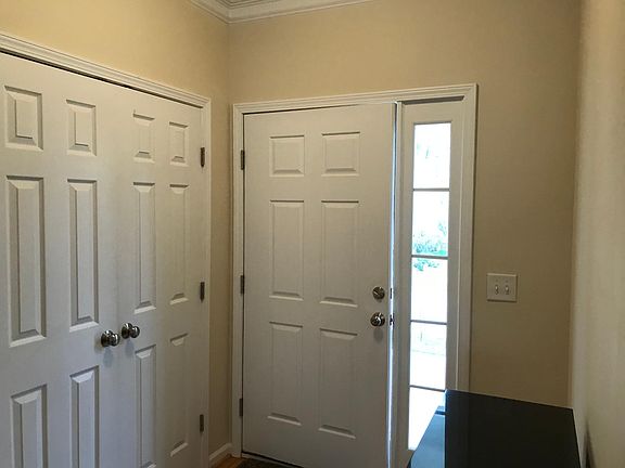 entrance coat closet.
