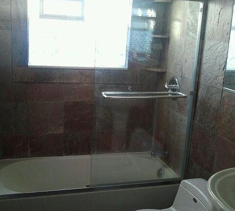 Custom tile bathroom/shower area