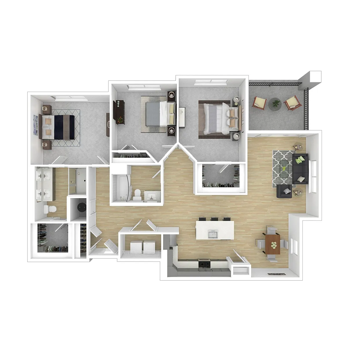 Floor plan The Sky