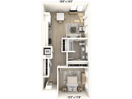 Floor plan A13