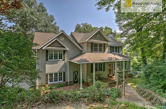 Private, yet inviting front entrance welcomes you inside.