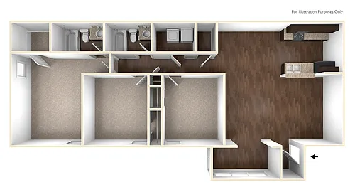 Floor plan Marietta