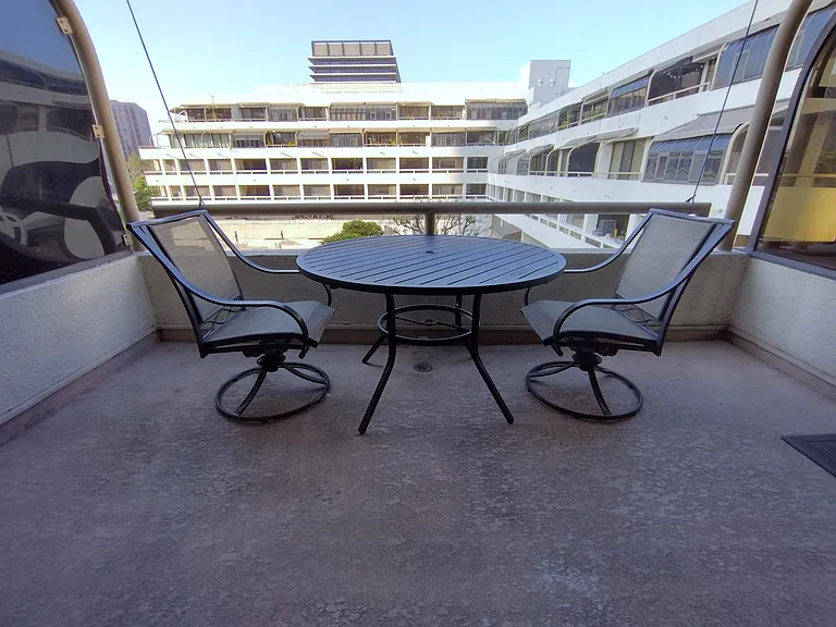 Patio off of dining area