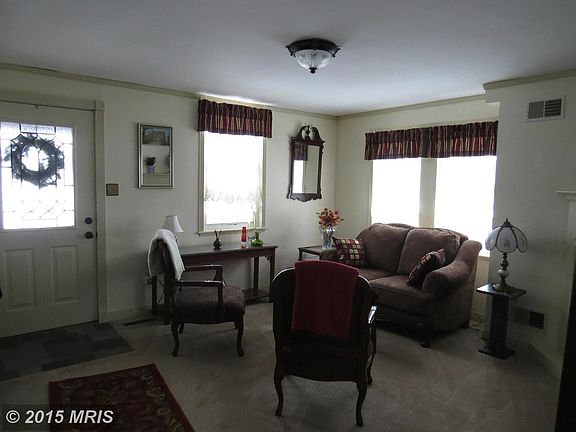 Lovely entrance from the covered front porch