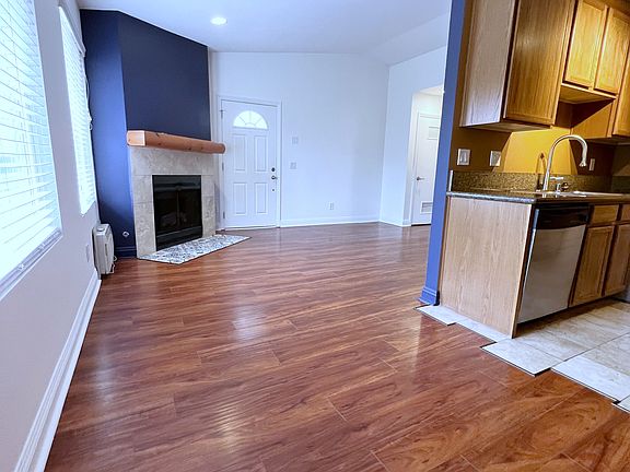 Fireplace from Dining area