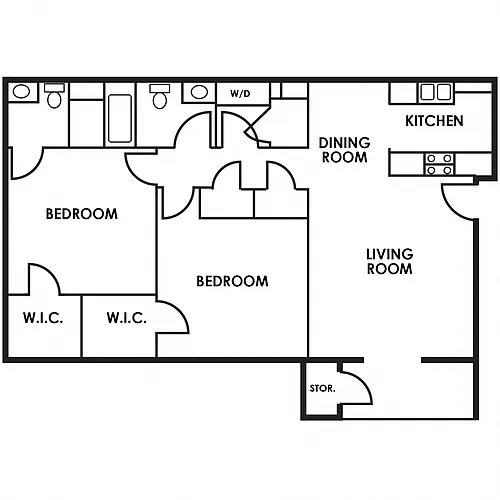 Floor plan Prairie