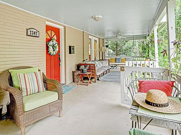 Fantastic covered front porch useable all year round.