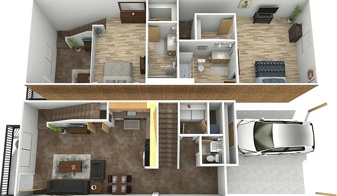Spencer Tracey Floorplan Diagram