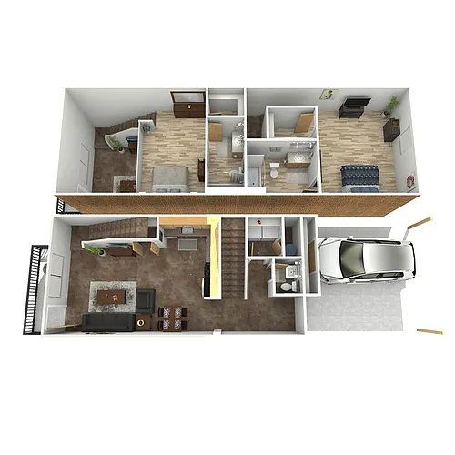 Floor plan Spencer Tracey